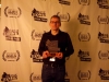 Director Arthur Vincie w/trophy